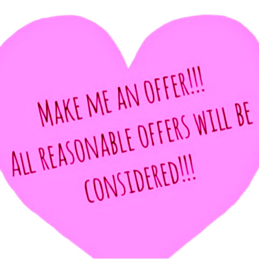 All reasonable offers considered 😊